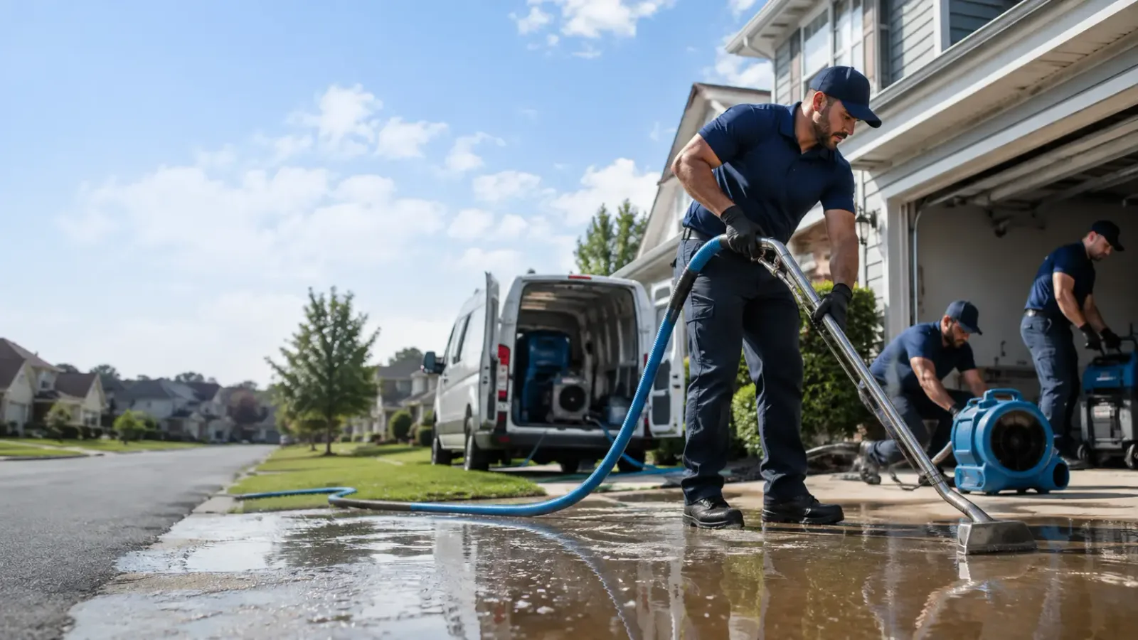 Flood Damage Restoration in Delmont, PA